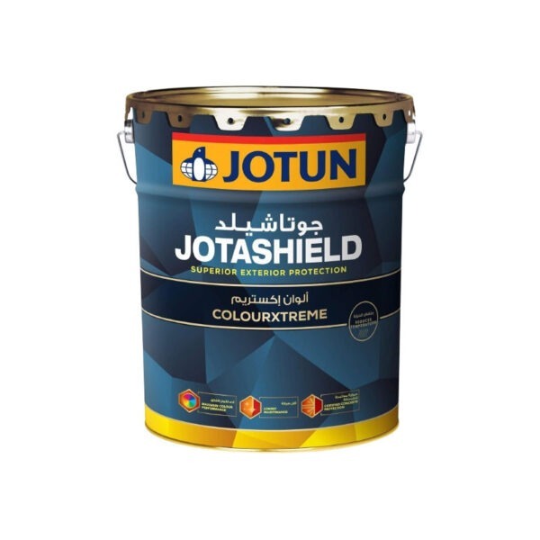 Jotun Jotashield ColourXtreme Matt 18L White   ultra premium exterior paints that delivers UV and dirt resistance for vibrant, long lasting walls
