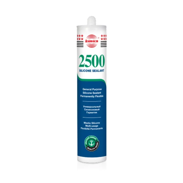 Asmaco 2500 Silicone Sealant   White