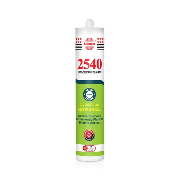 Asmaco 2540 GP Silicone Sealant Antifungal Brown