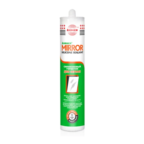 Asmaco Mirror Silicone Sealant Clear